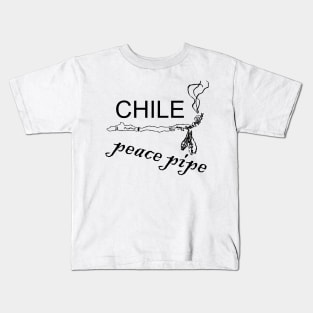 A funny map of Chile Kids T-Shirt